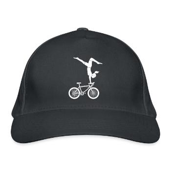 Cycliste artistique Cycliste artistique - Casquette classique bio - gris graphite - Devant