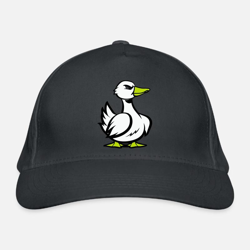 Duck Comic Cartoon Organic Baseball Cap