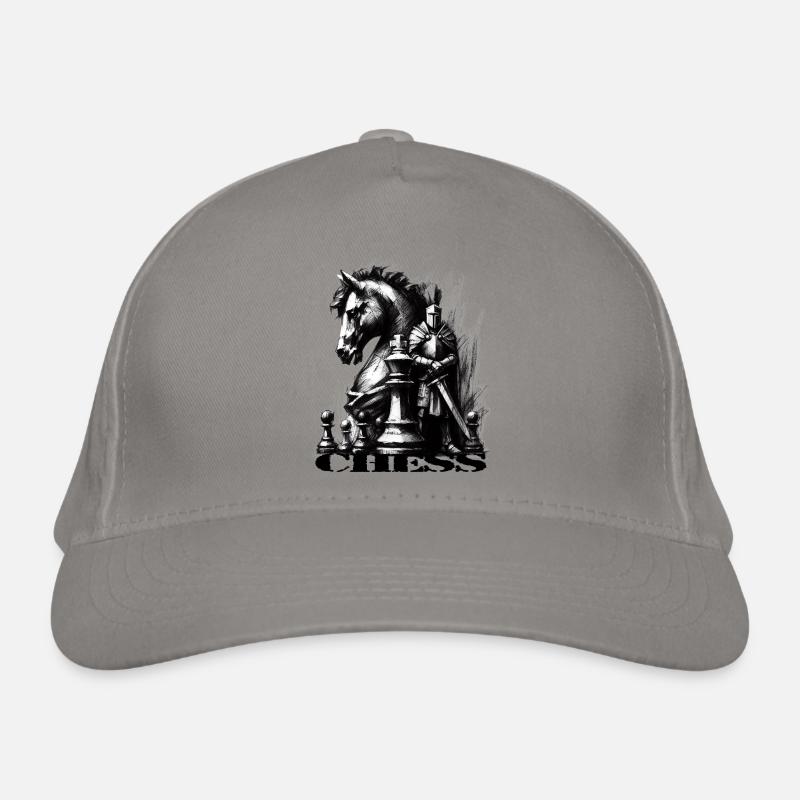 Échecs Casquette classique bio
