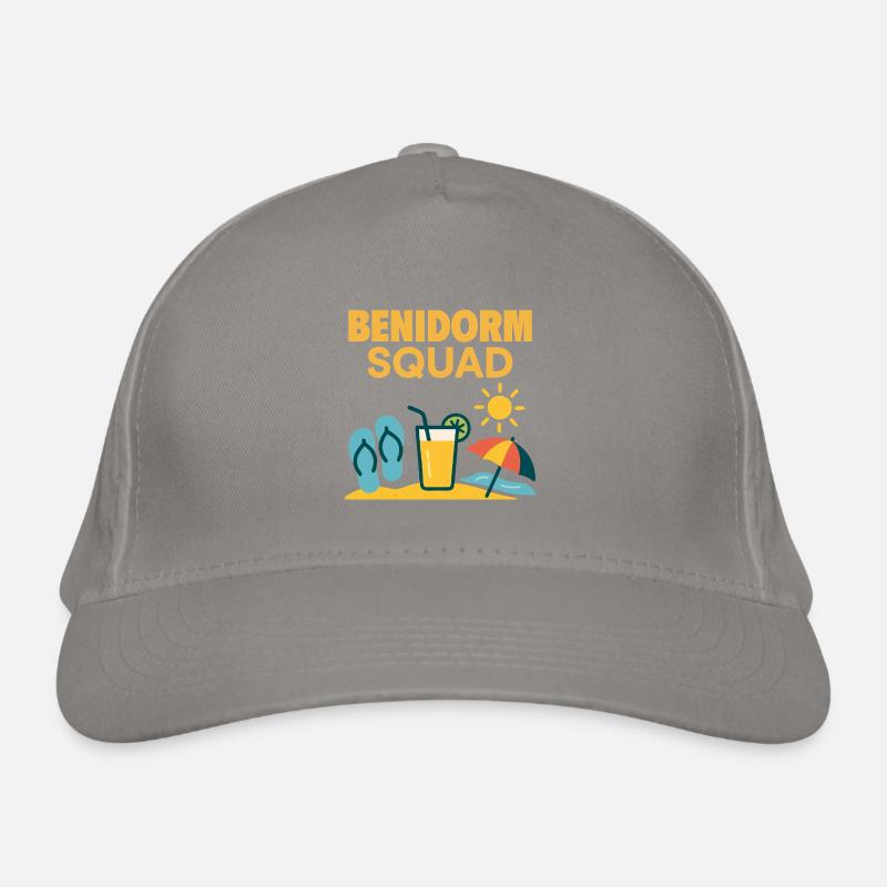 Benidorm Squad Funny Group Vacation Organic Baseball Cap