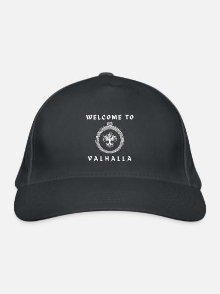 Bienvenue à Valhalla - Casquette classique bio - gris graphite