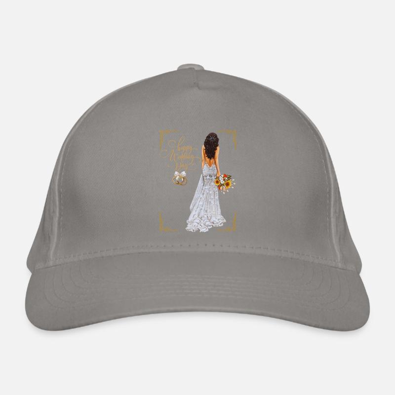 Happy Wedding Day Organic Baseball Cap