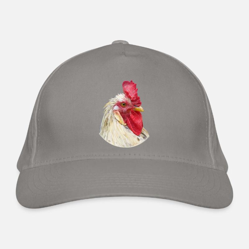 Rooster Cockscomb Chicken Specimen Organic Baseball Cap