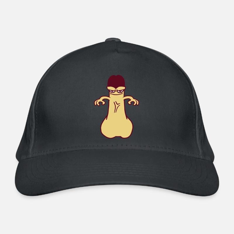 bite penis queue sexe Casquette classique bio