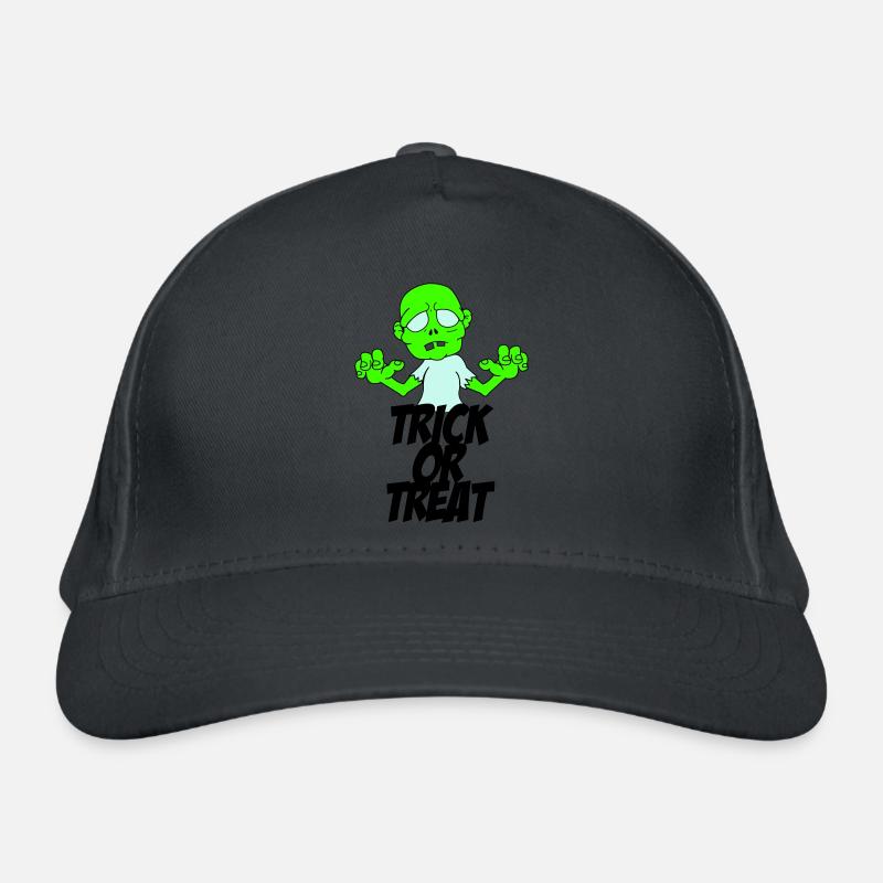 Zombie Trick or Treat Casquette classique bio
