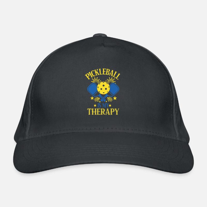 Le pickleball est ma thérapie Casquette classique bio