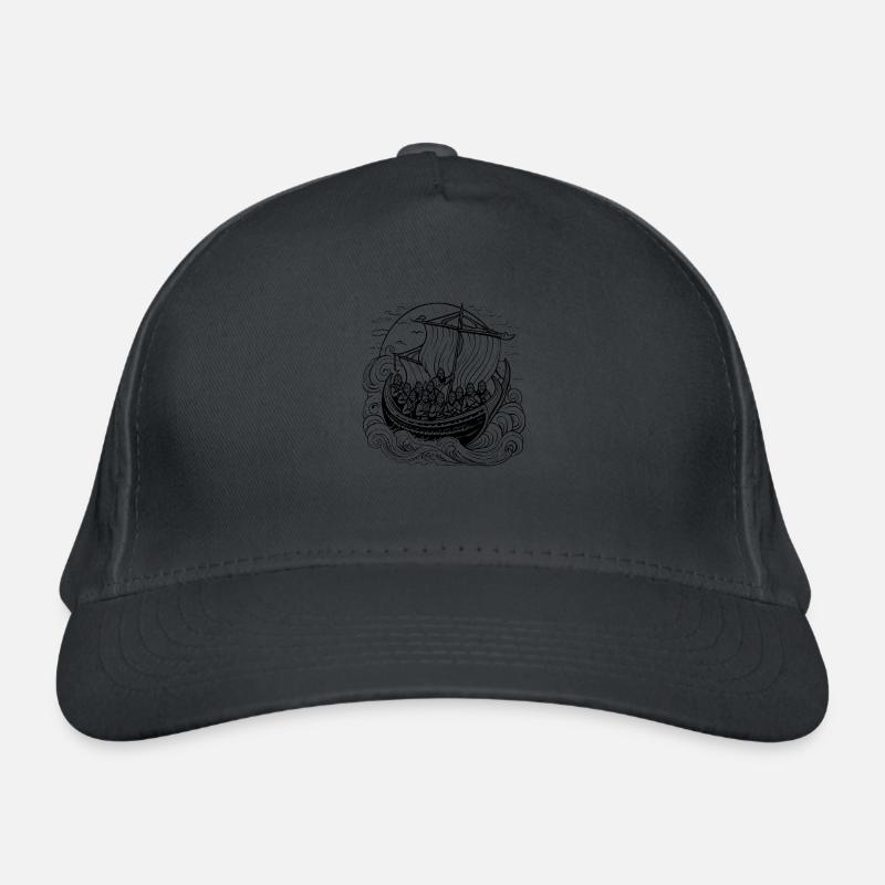 Vikings Ship Bio-Baseballkappe