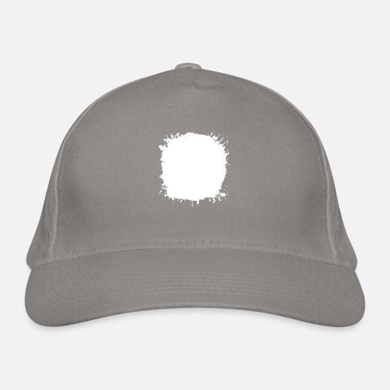 splatter klecks Bio-Baseballkappe