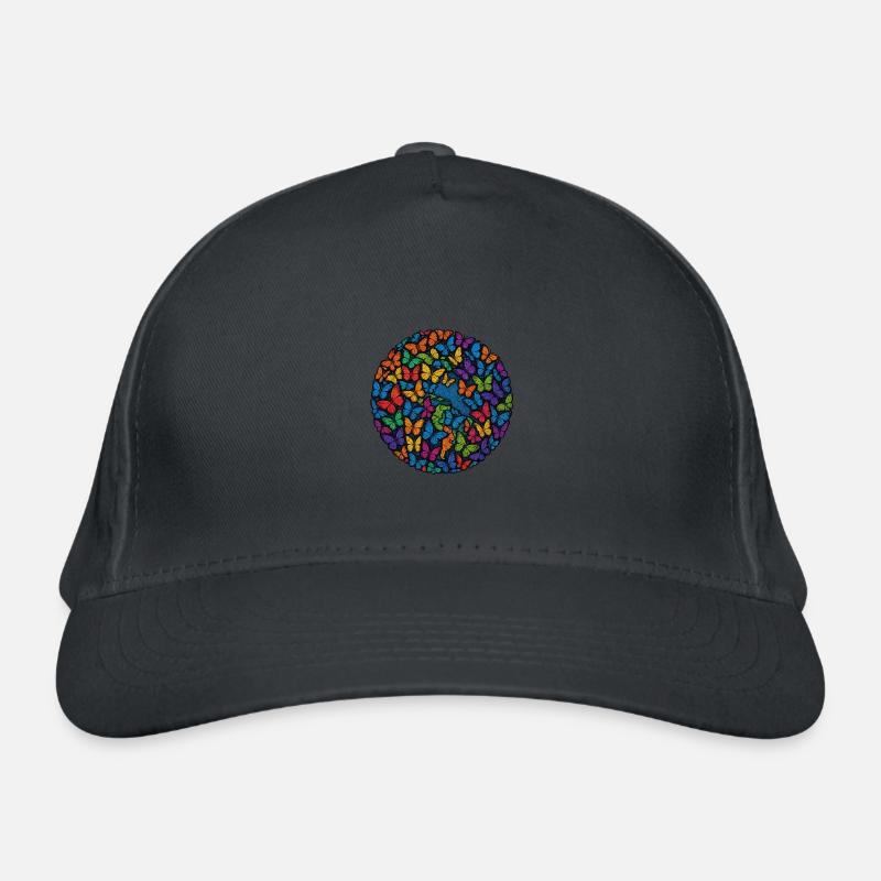 Un monde plein de papillons Casquette classique bio