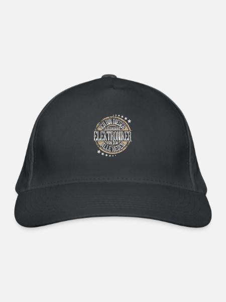 Elektroniker - Bio-Baseballkappe - Graphite