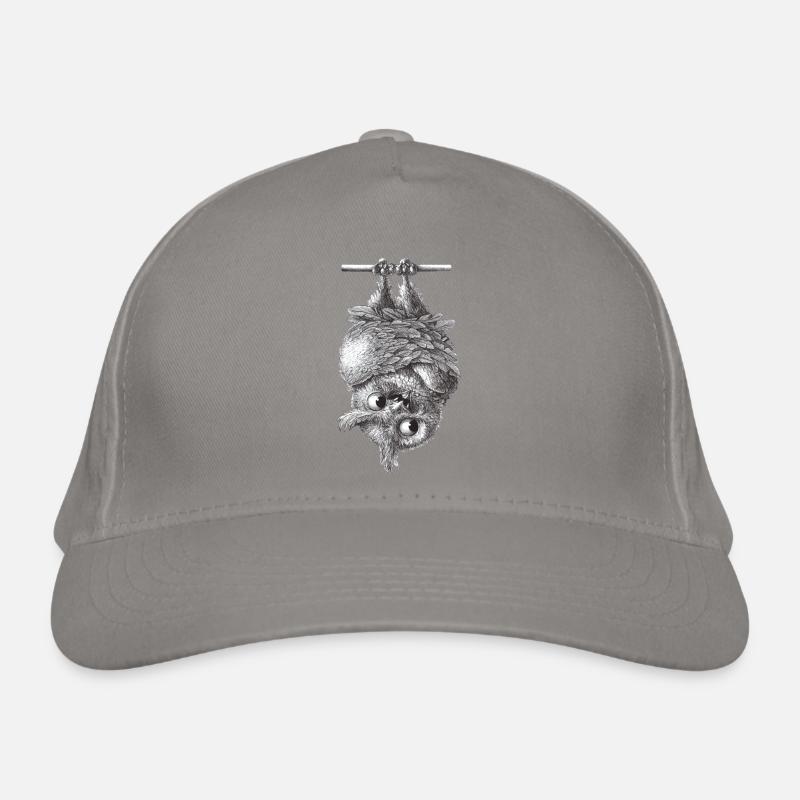 Vampire Owl - Dracula Owl Organic Baseball Cap