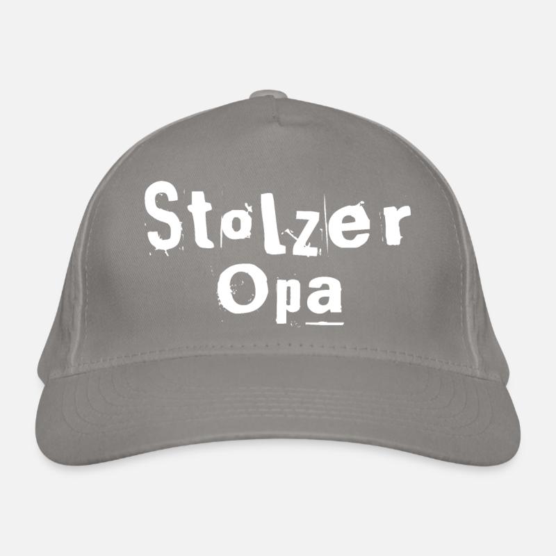 Stolzer Opa Bio-Baseballkappe