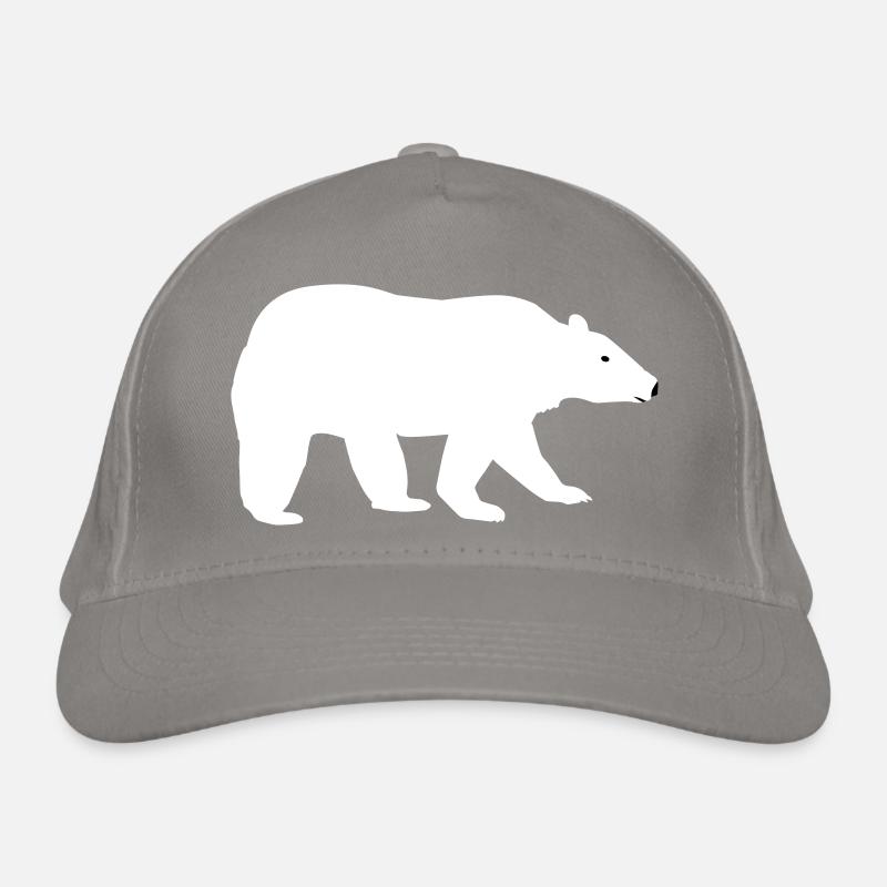 polar bear Organic Baseball Cap
