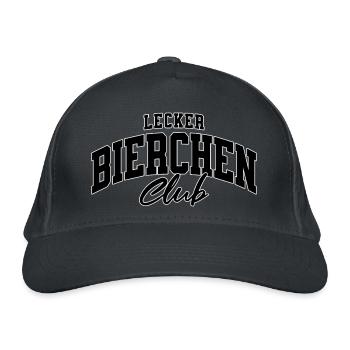 Lecker Bierchen Club - Bio-Baseballkappe - Graphite - Vorne