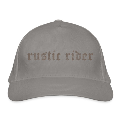 rustic rider - Organic Baseball Cap