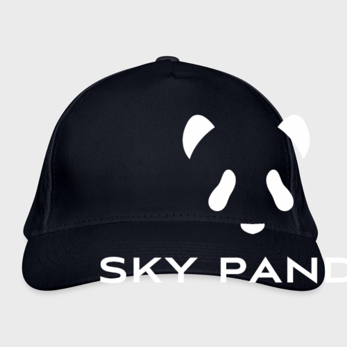 Sky Panda White - Bio-Baseballkappe