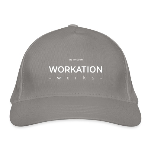 Workation works - white - Ekologiczna czapka z daszkiem