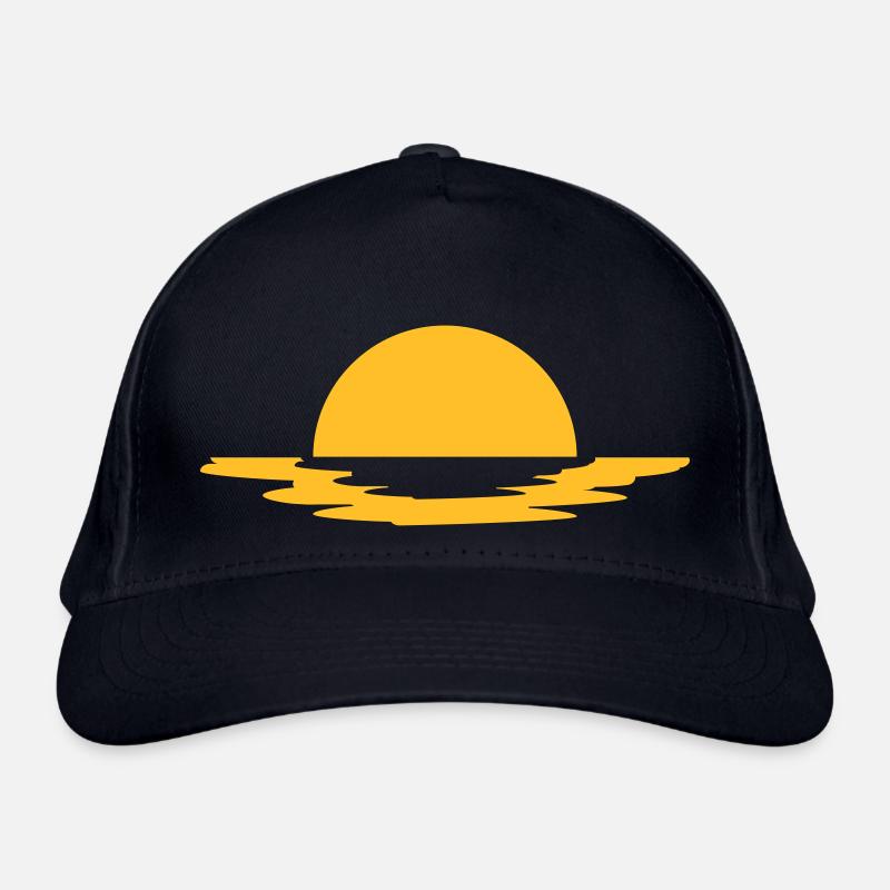 Sun mer ensemble de l'eau hausse vacances Casquette classique bio