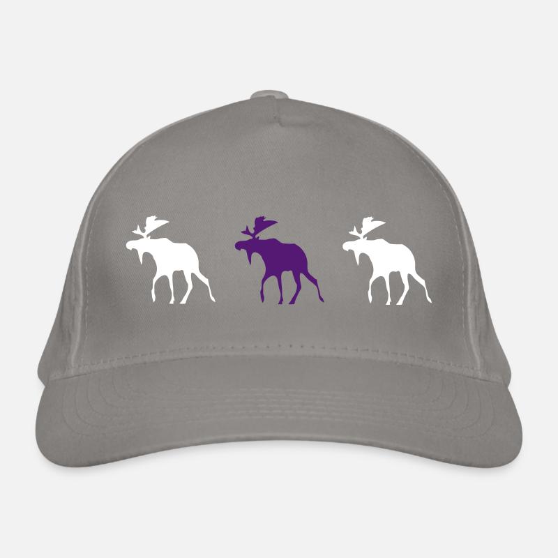 finnland elche Bio-Baseballkappe