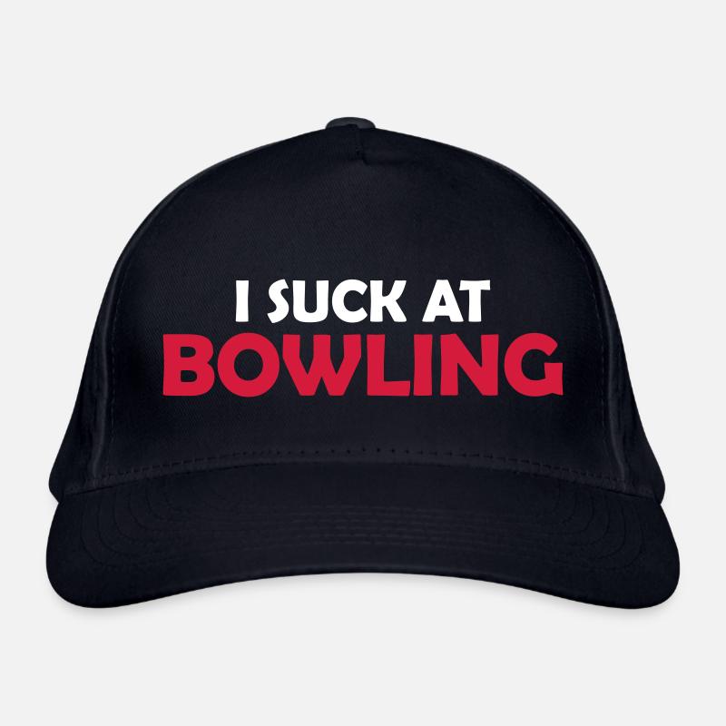 Je suis nul au bowling Casquette classique bio