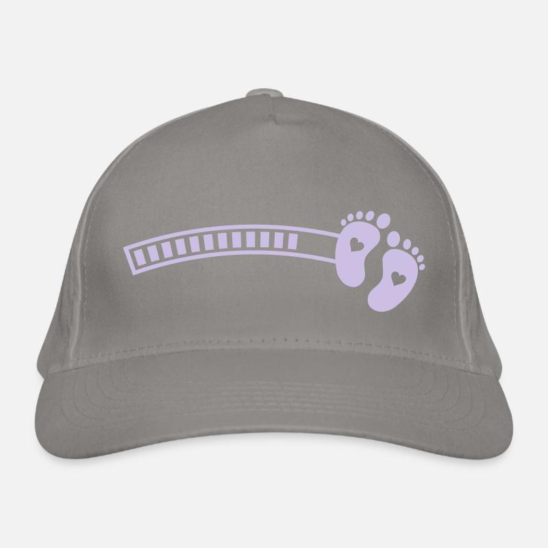 baby babyfüße loading Bio-Baseballkappe