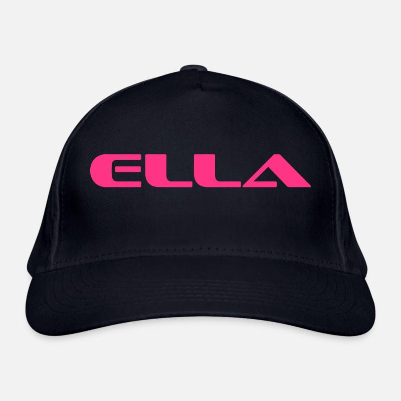 Ella Name Gift Organic Baseball Cap