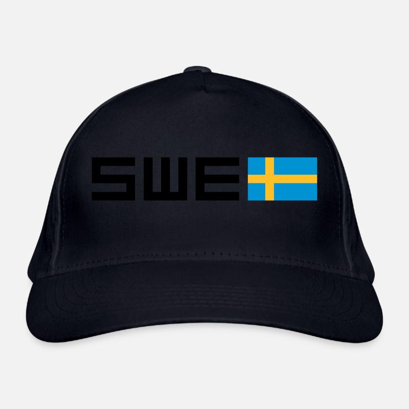 Sweden Organic Baseball Cap