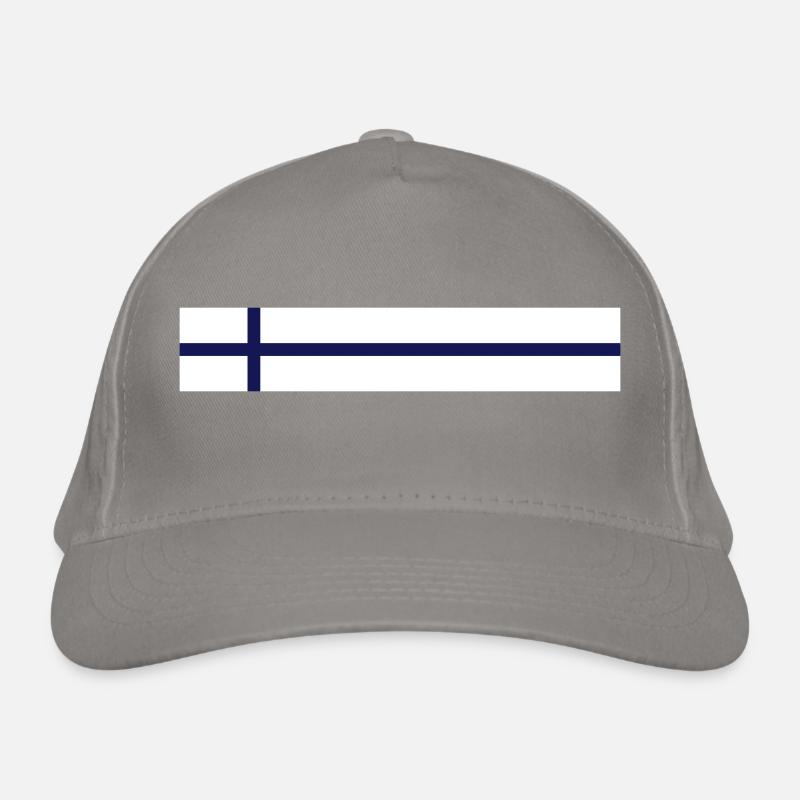 Drapeau de la Finlande Casquette classique bio