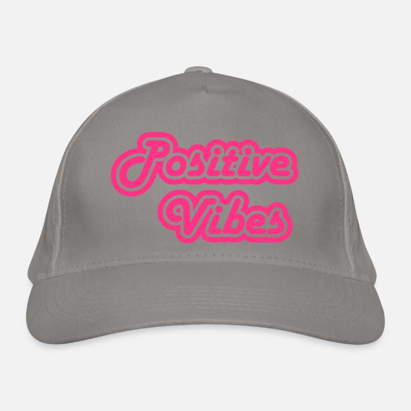 Futuristic Bliss: Positive Vibes Amplified Organic Baseball Cap