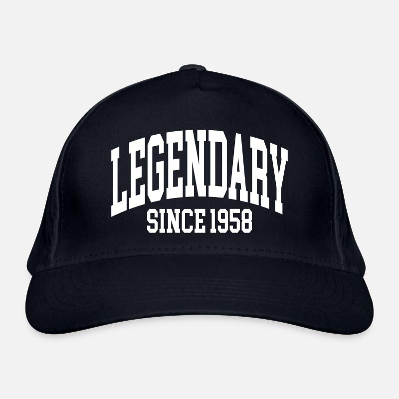 Legendary since 1958 - Organic Baseball Cap - navy