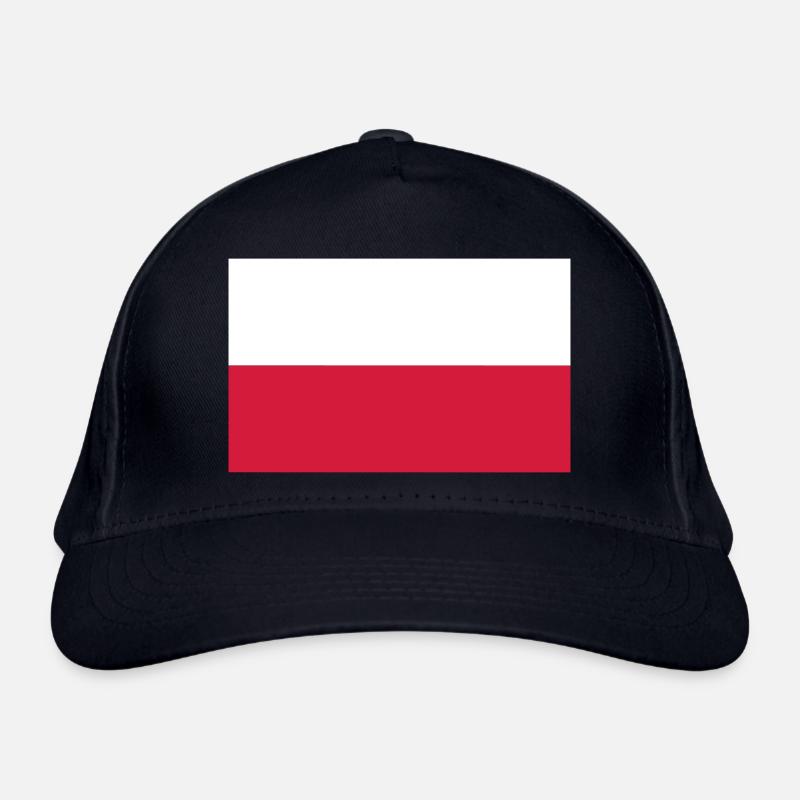 Drapeau de la Pologne Casquette classique bio