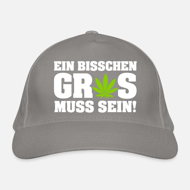 Ein bisschen Gras muss sein Bio-Baseballkappe