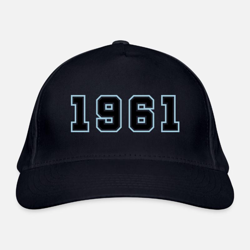 1961 Jahr Geburtstag Bio-Baseballkappe