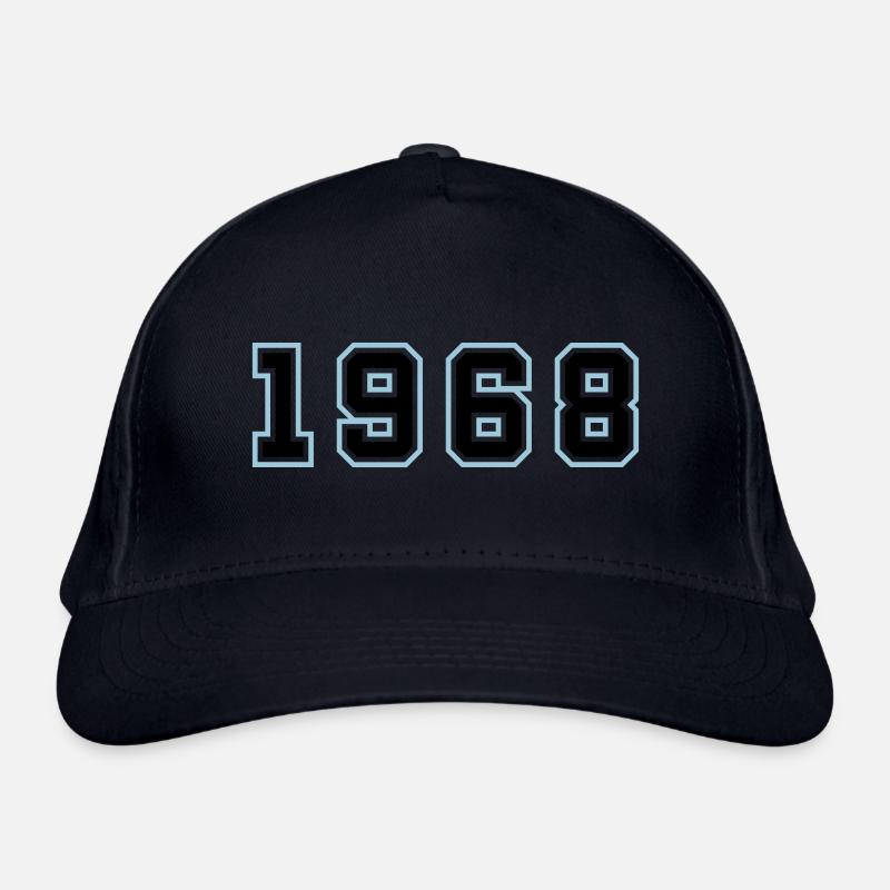 1968 Year Birthday Organic Baseball Cap