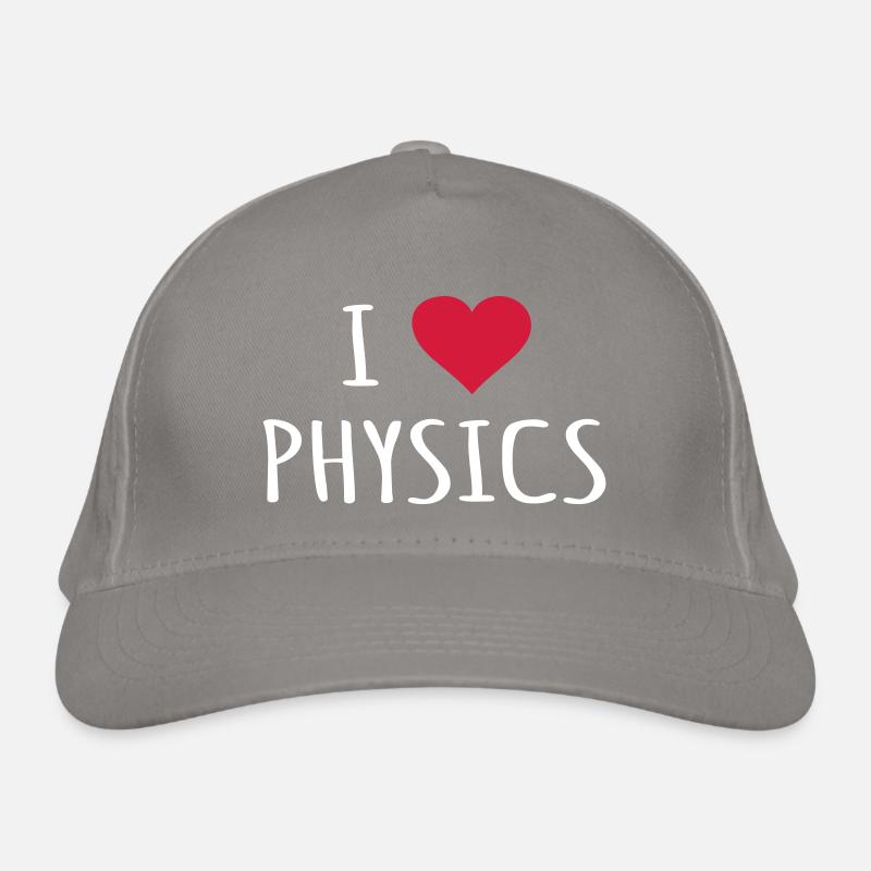 Physics Physicist Physics Teacher Gift I love Organic Baseball Cap