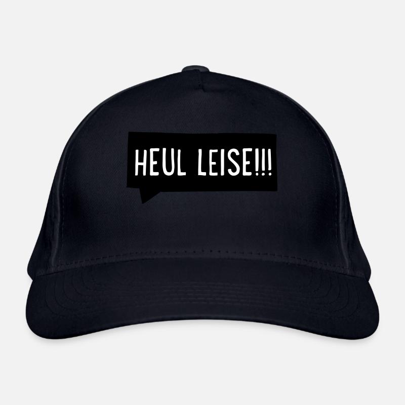 Heul leise Bio-Baseballkappe