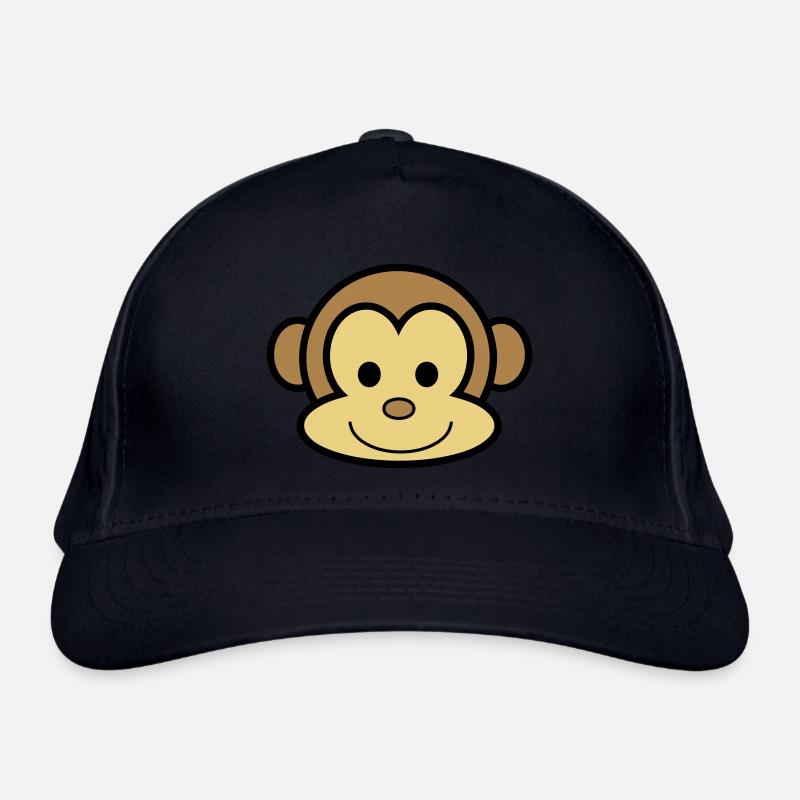 Happy Monkey Organic Baseball Cap