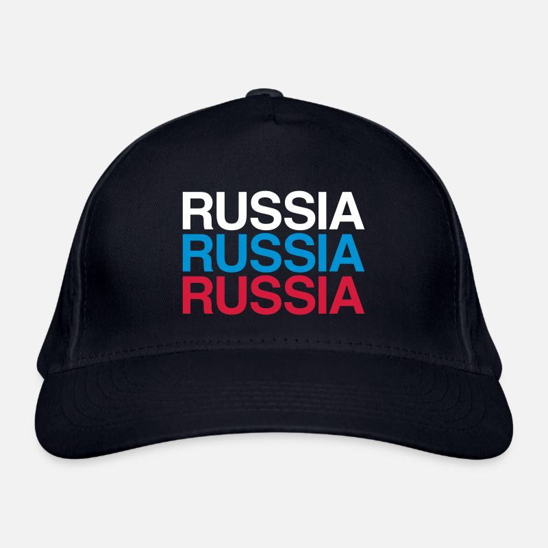 RUSSIA Organic Baseball Cap