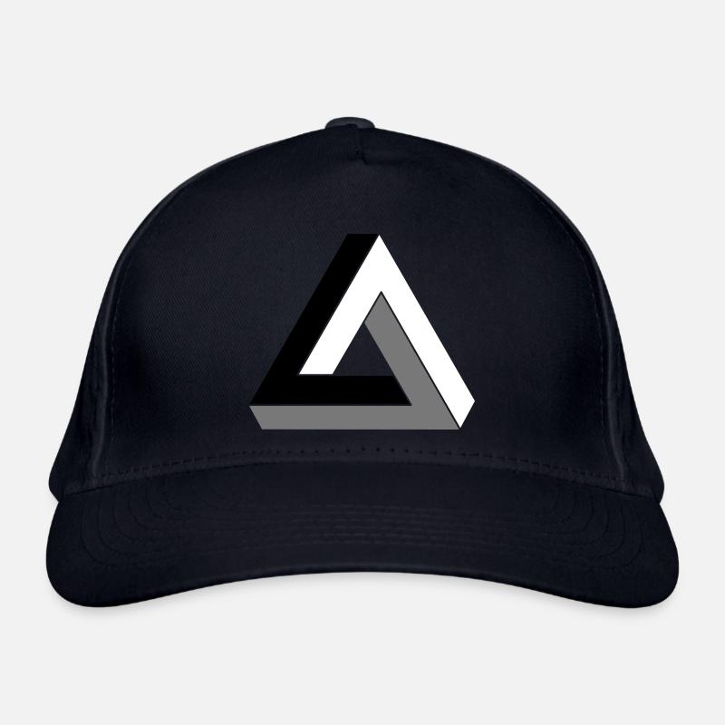 The impossible triangle Organic Baseball Cap