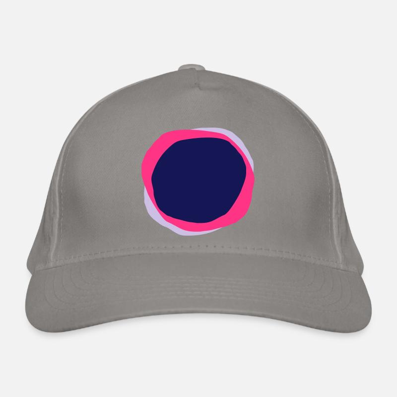 cercles psychédéliques Casquette classique bio