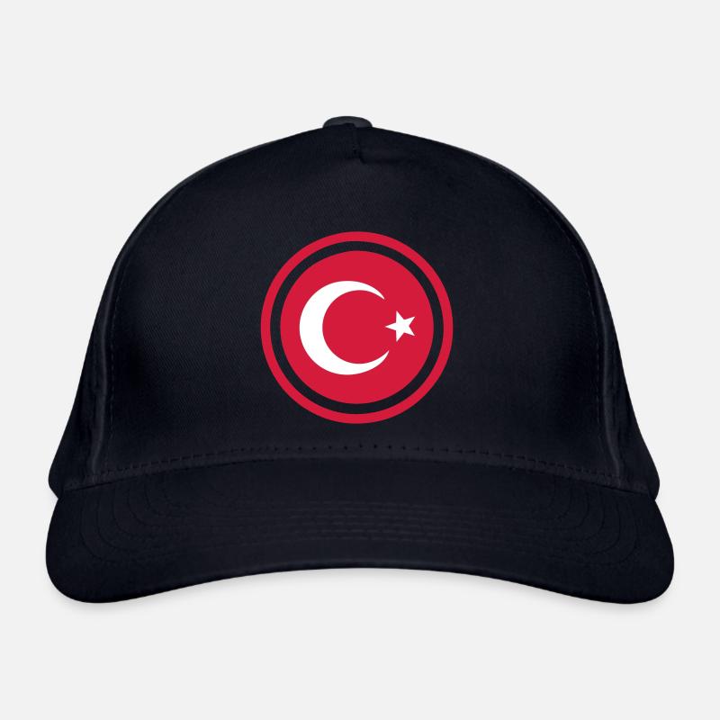 Turkey Emblem Organic Baseball Cap