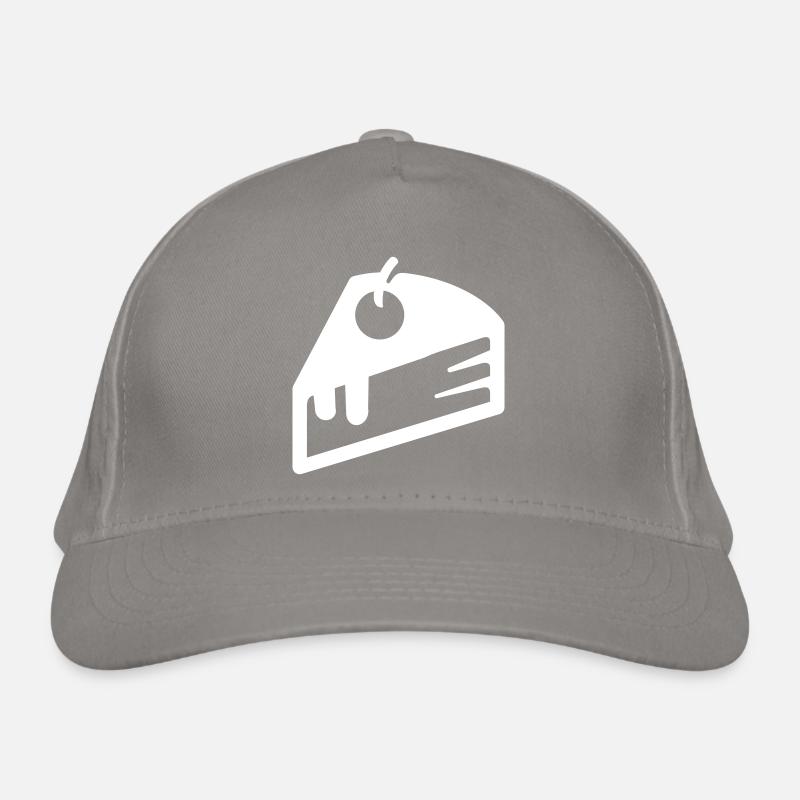 Cake cheesecake icon Organic Baseball Cap