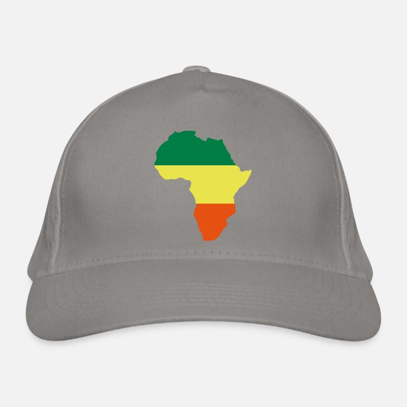 continent africain rasta Casquette classique bio