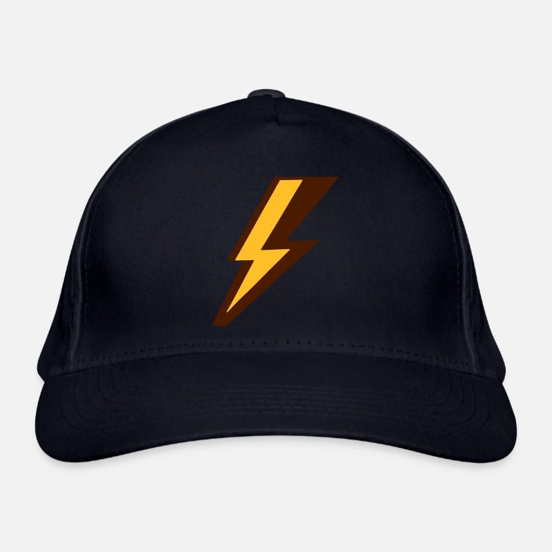 colored flash Organic Baseball Cap