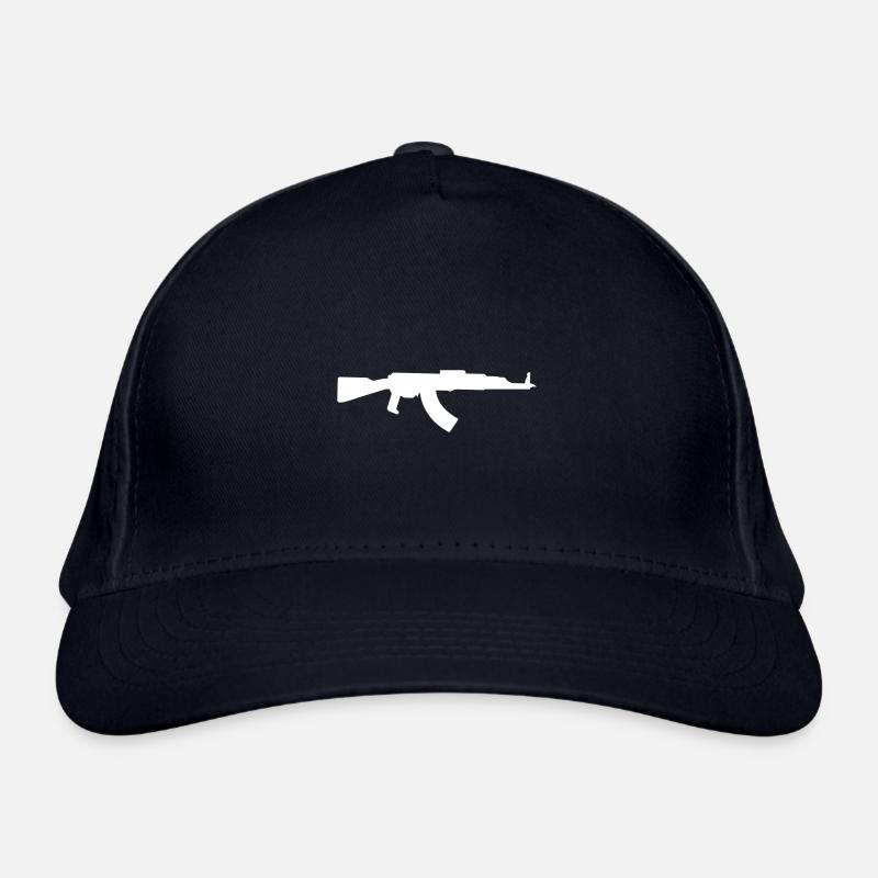Gewehr icon symbol Bio-Baseballkappe