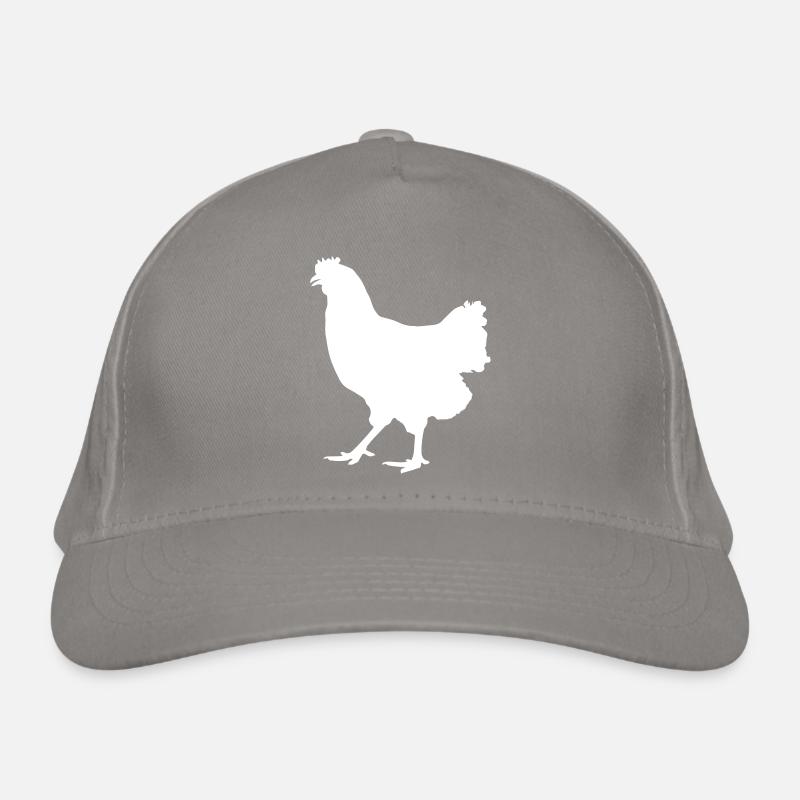 chicken Bio-Baseballkappe