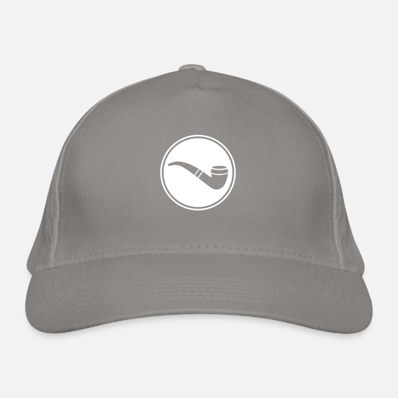 Fumer une pipe Casquette classique bio