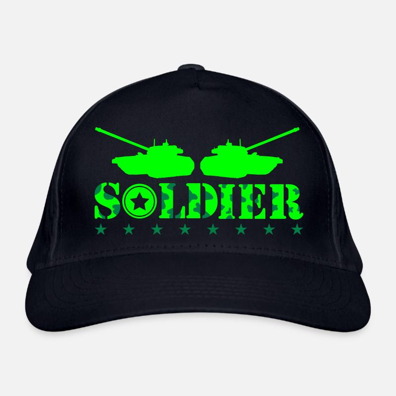 Char soldat Casquette classique bio