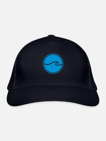 Welle - Bio-Baseballkappe - Navy
