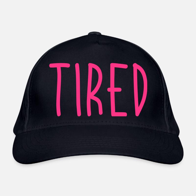 Tired Organic Baseball Cap